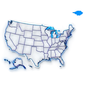 Blank Us Map For Coloring Png 98 PNG Image