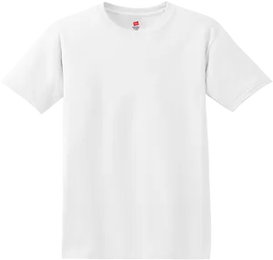 Blank White T Shirt Template PNG Image