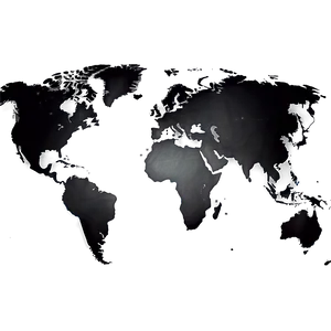 Blank World Map Vector Png 90 PNG Image