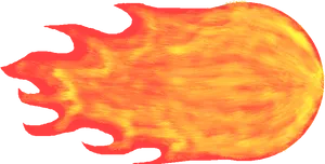 Blazing_ Flame_ Emoji_ Graphic PNG Image