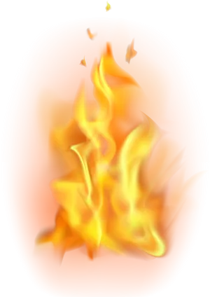 Blazing_ Flame_ Glow PNG Image