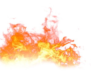 Blazing Inferno Texture PNG Image