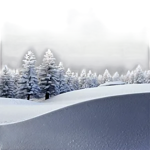 Blizzard White Landscape PNG Eem PNG