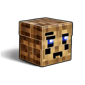 Blocky Steve Head Icon Png Kwb PNG Image