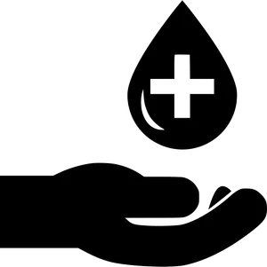 Blood Donation Symbol Graphic PNG Image