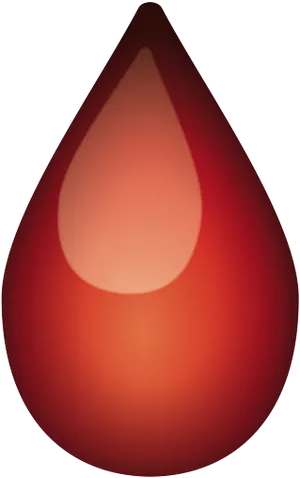 Blood Drop Graphic Design PNG Image