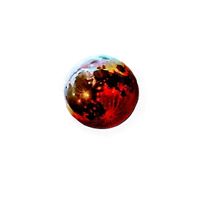 Blood Moon Night Sky Png Uxa PNG Image