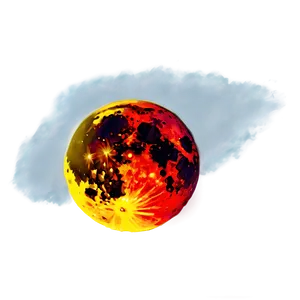 Blood Moon Night Sky Png Yey22 PNG Image