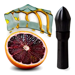 Blood Orange Half Png Vot23 PNG Image