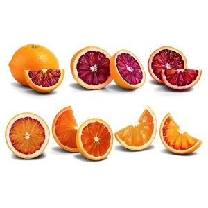 Blood Orange Wedge Png Dnr PNG Image