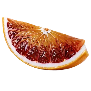 Blood Orange Wedge Png Uqs25 PNG Image