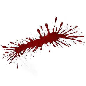 Blood Red Splat Design Png 06262024 PNG Image