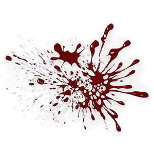 Blood Splatter Design Png 05262024 PNG Image