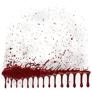 Blood Splatter Png For Editing 05262024 PNG Image