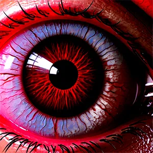 Bloodshot Eye Anatomy Png 06272024 PNG Image