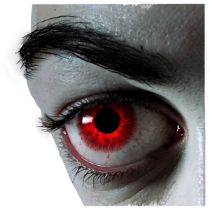 Bloodshot Eyes Horror Scene Png 95 PNG Image