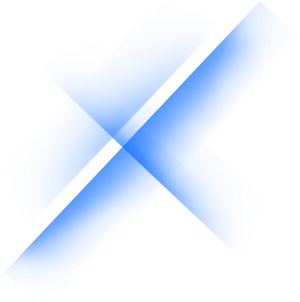 Blue Abstract Cross Lines PNG Image