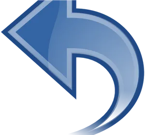 Blue Arrow Graphic PNG Image