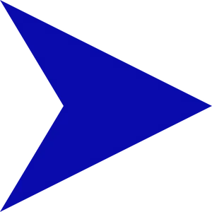 Blue Arrow Graphic PNG Image