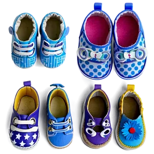 Blue Baby Shoes Png 06262024 PNG Image