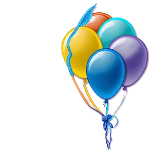 Blue Balloons Png Xec PNG Image