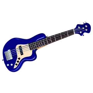 Blue Bass Guitar Png 1 PNG Image