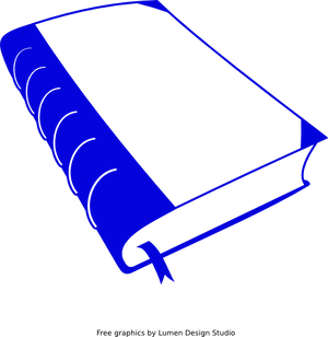 Blue Book Graphic PNG Image