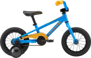 Blue Childrens Balance Bike Cannondale PNG Image