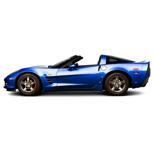 Blue Corvette Png Ccg PNG Image