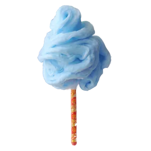 Blue Cotton Candy Fluff Png Wxx PNG Image