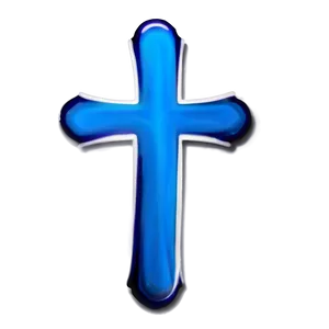 Blue Cross C PNG Image