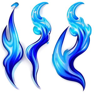 Blue Flames Art Png 58 PNG Image