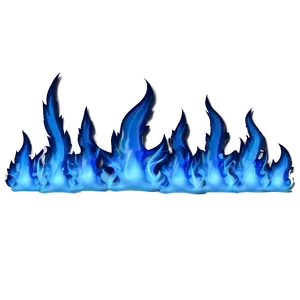 Blue Flames Png 06122024 PNG Image