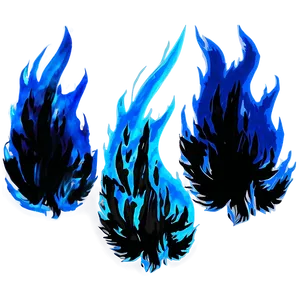 Blue Flames Png Nka48 PNG Image