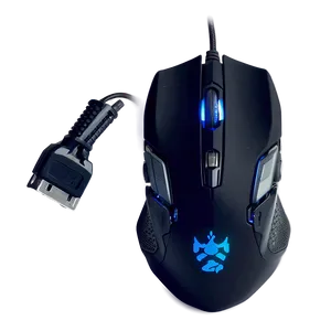 Blue Gaming Mouse Png Hbc75 PNG Image