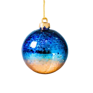 Blue Glitter Ball Png 06132024 PNG Image