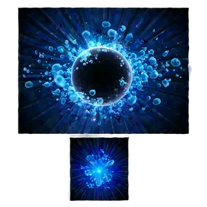 Blue Glow Particle Png Eew80 PNG Image