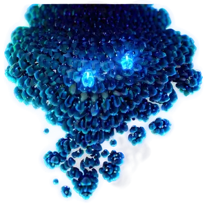 Blue Glow Particle Png Enp PNG Image