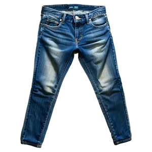 Blue Jeans Cuff Detail Png 84 PNG Image