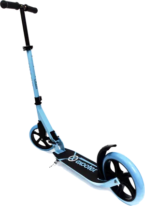 Blue Kick Scooter Exooter PNG Image