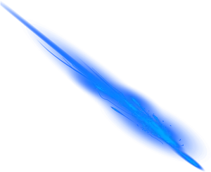 Blue Laser Beam Illustration PNG Image