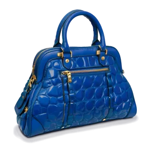 Blue Leather Purse PNG 06252024 PNG
