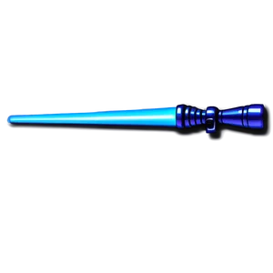 Blue Lightsaber Energy Wave Png Icn7 PNG Image