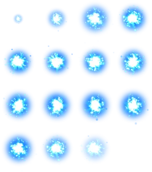 Blue_ Magic_ Explosion_ Spritesheet PNG Image