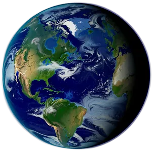 Blue Marble Planet Texture Png 8 PNG Image