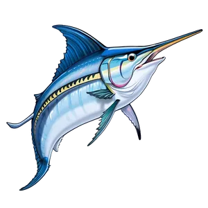 Blue Marlin Png Ptp PNG Image