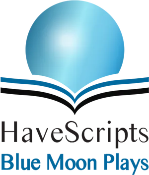 Blue Moon Plays Logo PNG Image