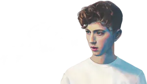 Blue Neighbourhood Album Art PNG Image