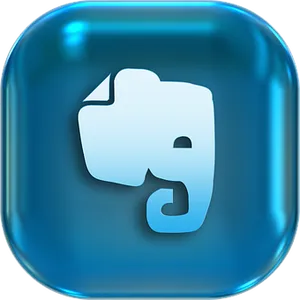 Blue Note App Icon PNG Image