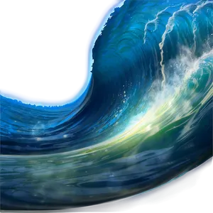 Blue Ocean Wave Png 06132024 PNG Image